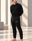 Men's Joggers - Black & Gold