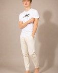 White cotton t-shirts men