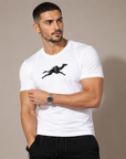 White cotton t-shirts men