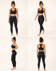 Black and gold set with pocket