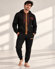 Men’s Tracksuit – Black & Red
