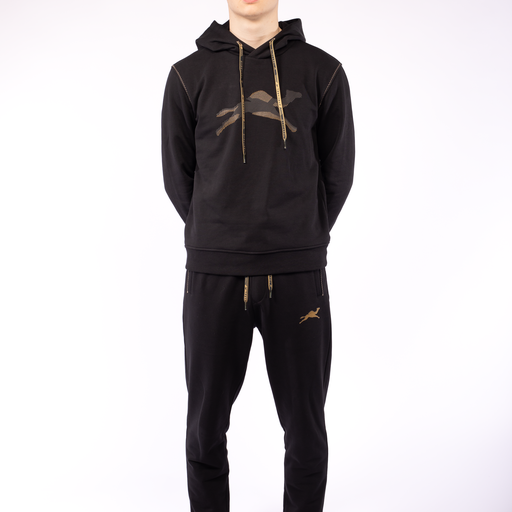 Gk tracksuit black and gold shop