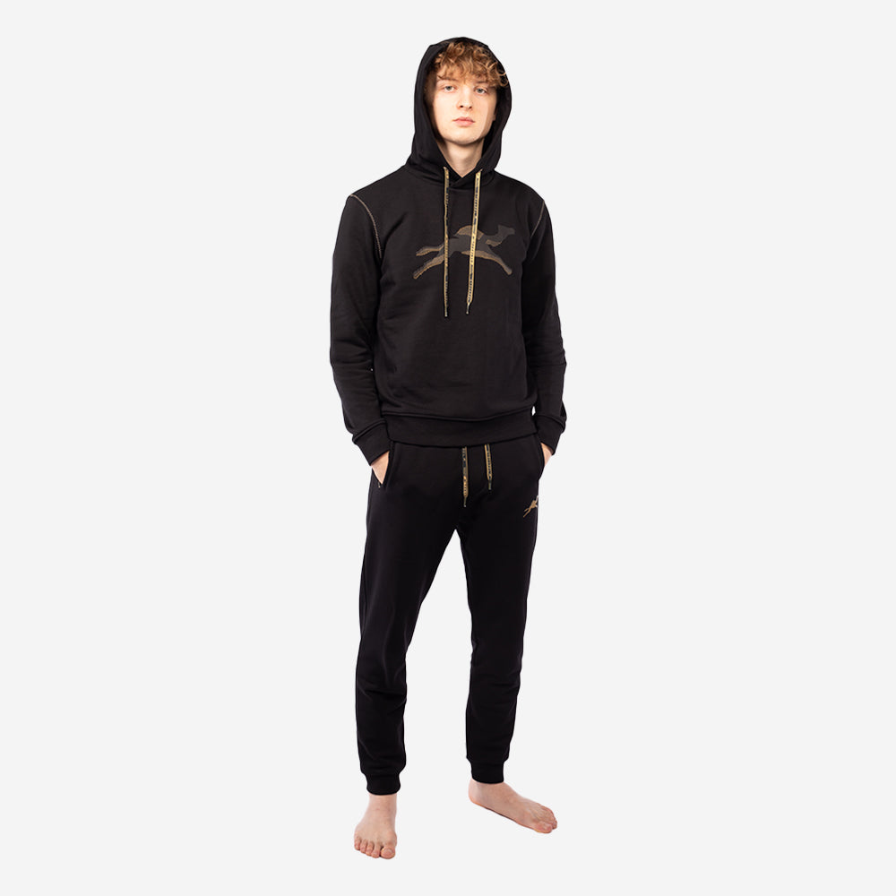 Kwd tracksuit black and 2024 gold