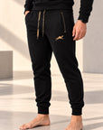 Men's Joggers - Black & Gold