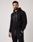 Men’s Tracksuit – Black & Gold