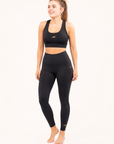 Black and gold set with pocket