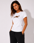 White cotton t-shirt women