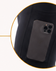 Black and gold set with pocket