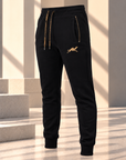 Women's Joggers - Black and Gold