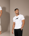 White cotton t-shirts men