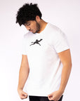 White cotton t-shirts men - GYMCAMEL