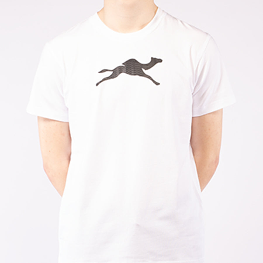 White cotton t-shirts men - GYMCAMEL