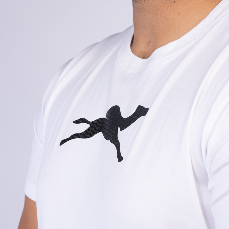 White cotton t-shirts men - GYMCAMEL